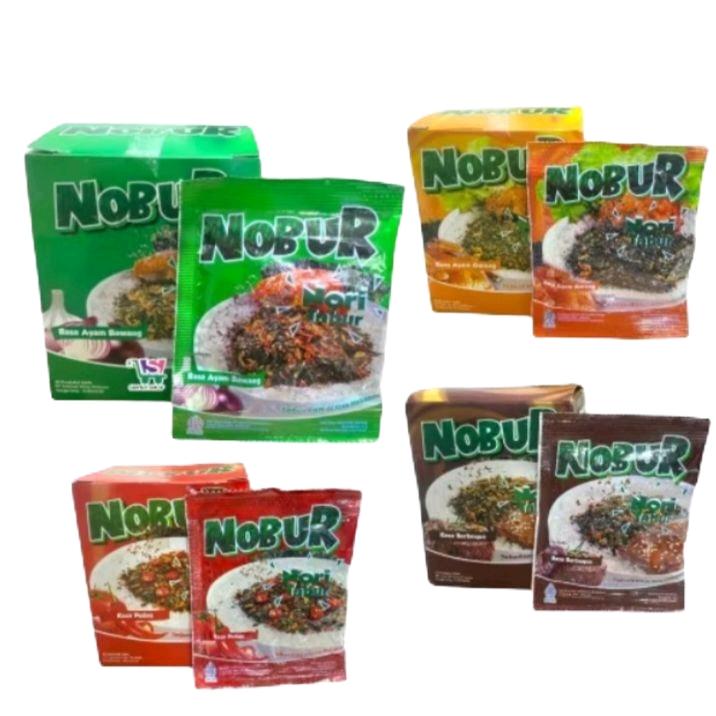 NOBUR NORI TABUR 1 PACK ISI 12 PCS Snack - Shop | Tokopedia