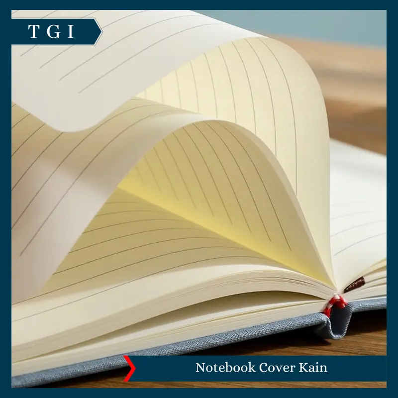 TGI - BUKU DIARY CATATAN KECIL BUKU TULIS MEMO MOTIF BERGARIS NOTEBOOK MINI POCKET SIMPLE NOTEBOOK COVER KAIN 4