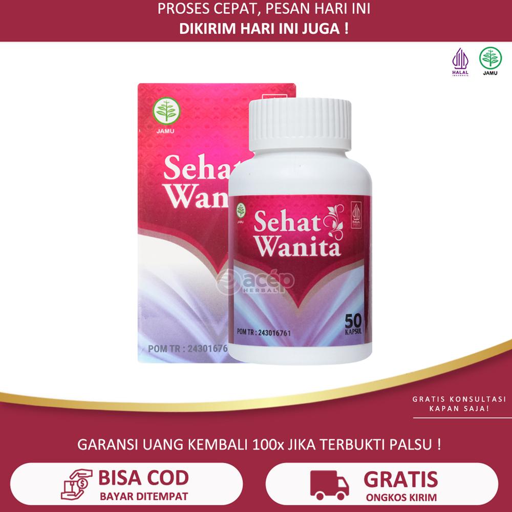 Obat Pelancar Menstruasi Haid - Herbal Sehat Wanita Original Walatra - 50 Kapsul