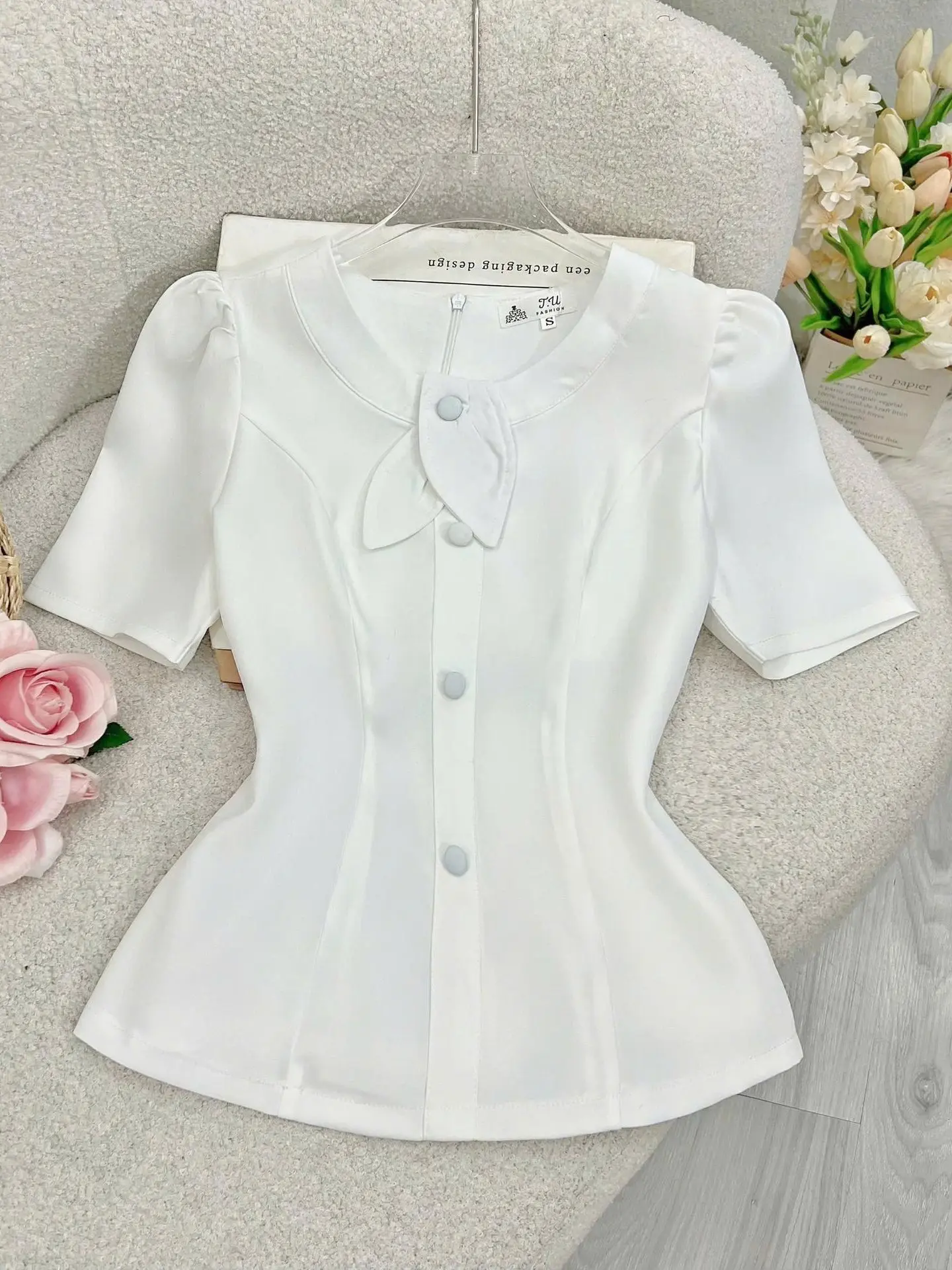 Áo Công Sở Thiết Kế TuTu Store - Mã A326