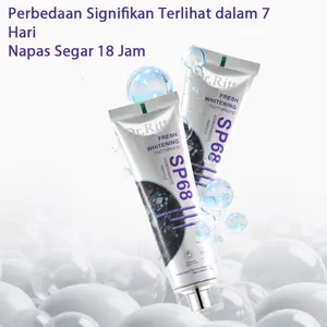 Dr.Ritta Pasta Gigi Pemutih SP68 100g, 20 Kali Lipat Gigi Putih, Bebas Noda Kuning, Napas Segar, Gigi Sensitif, Hidroksiapatit, Tetrasodium Pyrofosfat, Zink Sitrat
