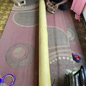 Wallpaper Home Karpet Lantai Vinyl Meteran Lebar 2 Meter  Panjang 50 Cm Tebal 0.7 Mm Anti Slip