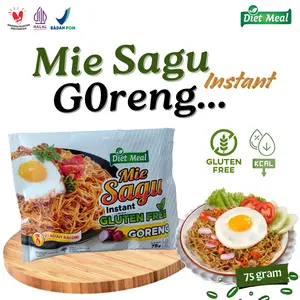 Mie Sagu (Gluten Free ) instan bumbu Goreng