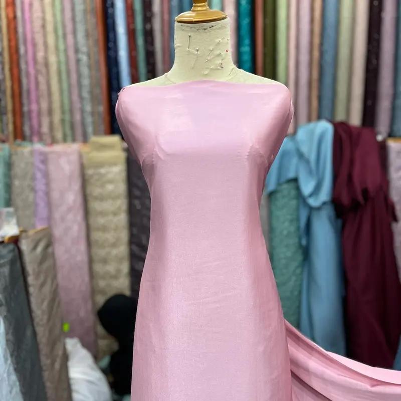 Bahan bridesmaid kain satin seragam by maxmara silk 8