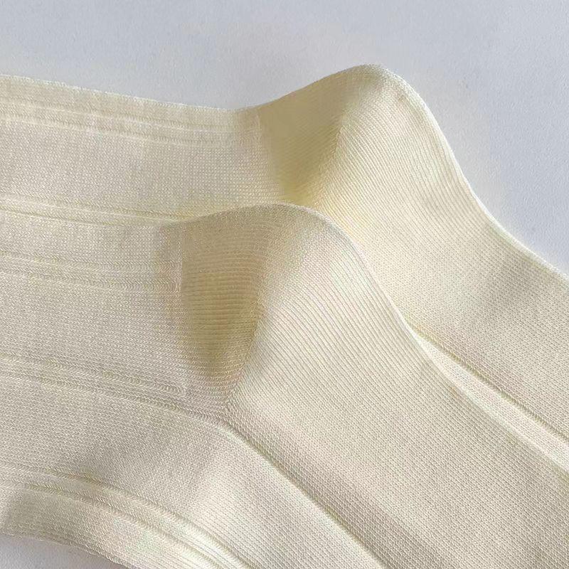 Product Introduction of Tất Cao Đến Đầu Gối Cho Nữ, Tất Dài Sọc Nhiều Màu Sắc, Mỏng, Cho Mùa Hè, Cho Nữ Sinh, Học Sinh, Tiệc Tùng, Trường Học, Thoải Mái Jean 23