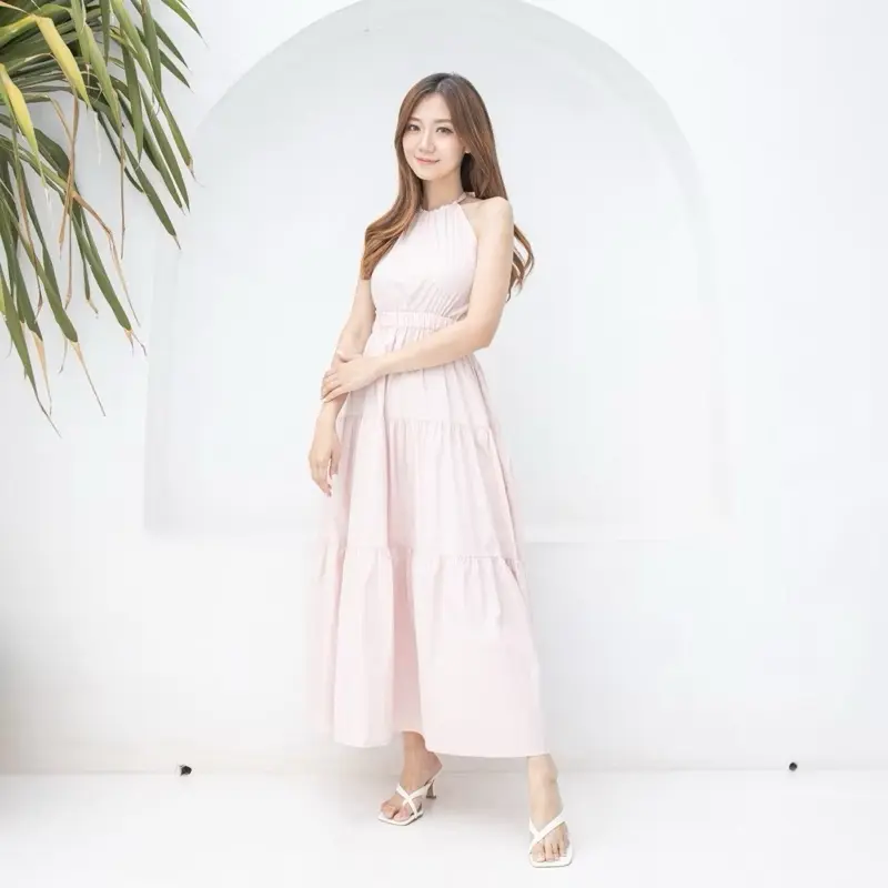 Miami dres backless katun twill premium Wanita 5