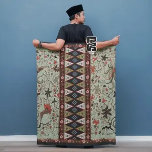 Elhafi Sarung Batik Kautsar Katun Series Kausar Pekalongan Tenun Bahan Laseman Iqdam Kekinian Lasem Pria Santri Dewasa Kain Rayon Motif Elegan Lebar 105cm x Panjang 125cm