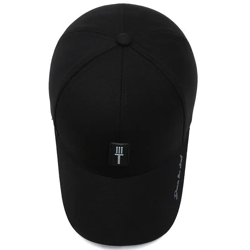 Baseball cap Topi baseball topi golf topi pria topi wanita topi Narason Hitam Karet Karet Karet Karet 3