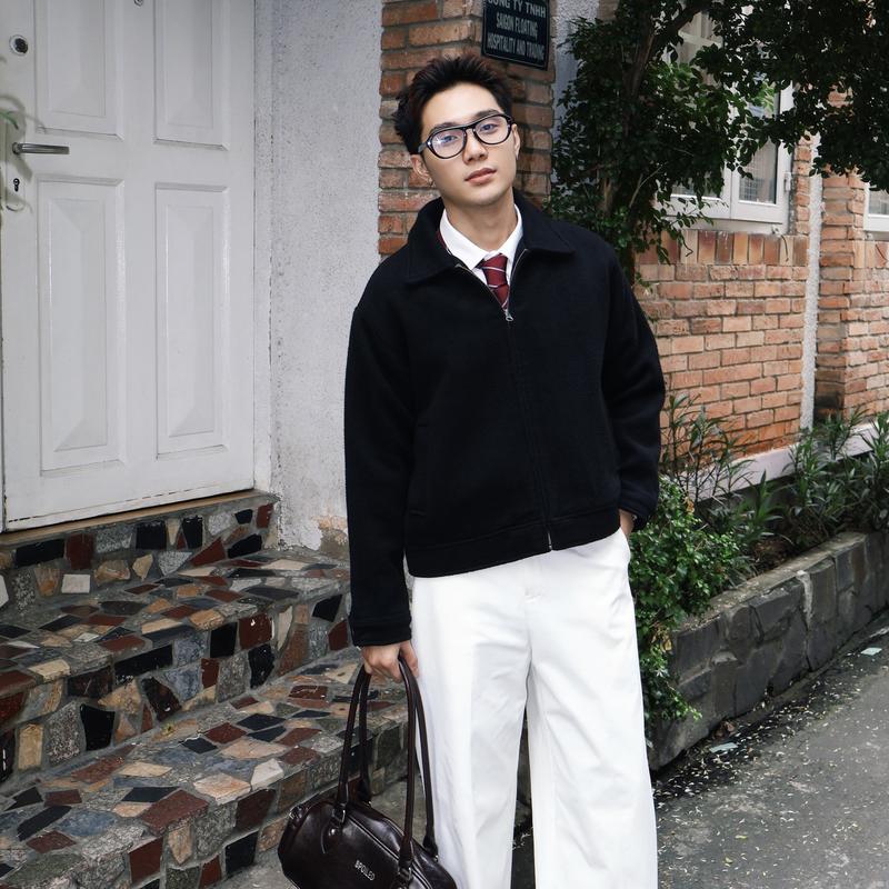 IMP - 002 Jacket -| Áo khoác dạ khóa kéo 2 chiều lót gió IMPERFECT