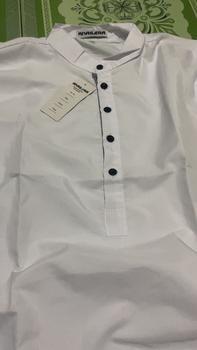 Product Review of Anasera - Kurta Hanafi Casual Lengan Pendek Pakistan Baju Koko Trendy Pria - Muslim Formal Nyaman Santai Dewasa Keren Katun from W**u A** 0