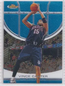 2005-06 Topps Finest #89 Vince Carter
