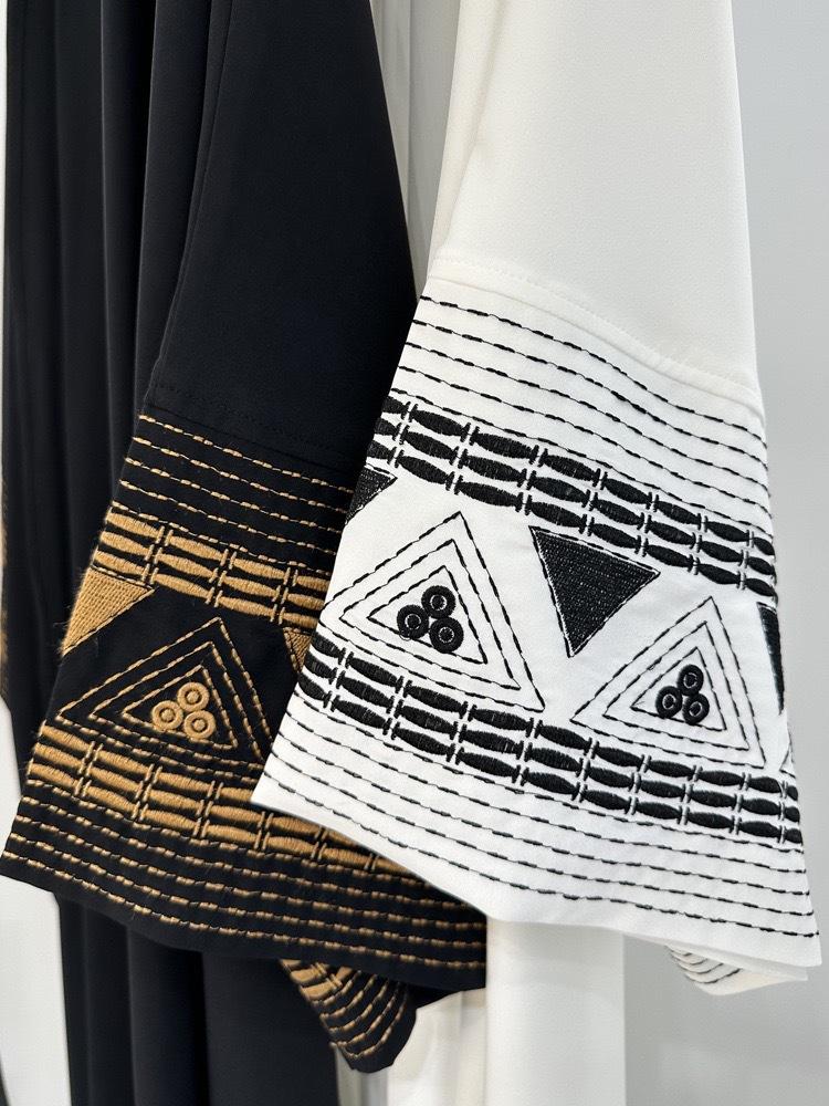 Product Introduction of Áo choàng thêu, phong cách Ả Rập, thời trang, trên áo choàng Abaya 4