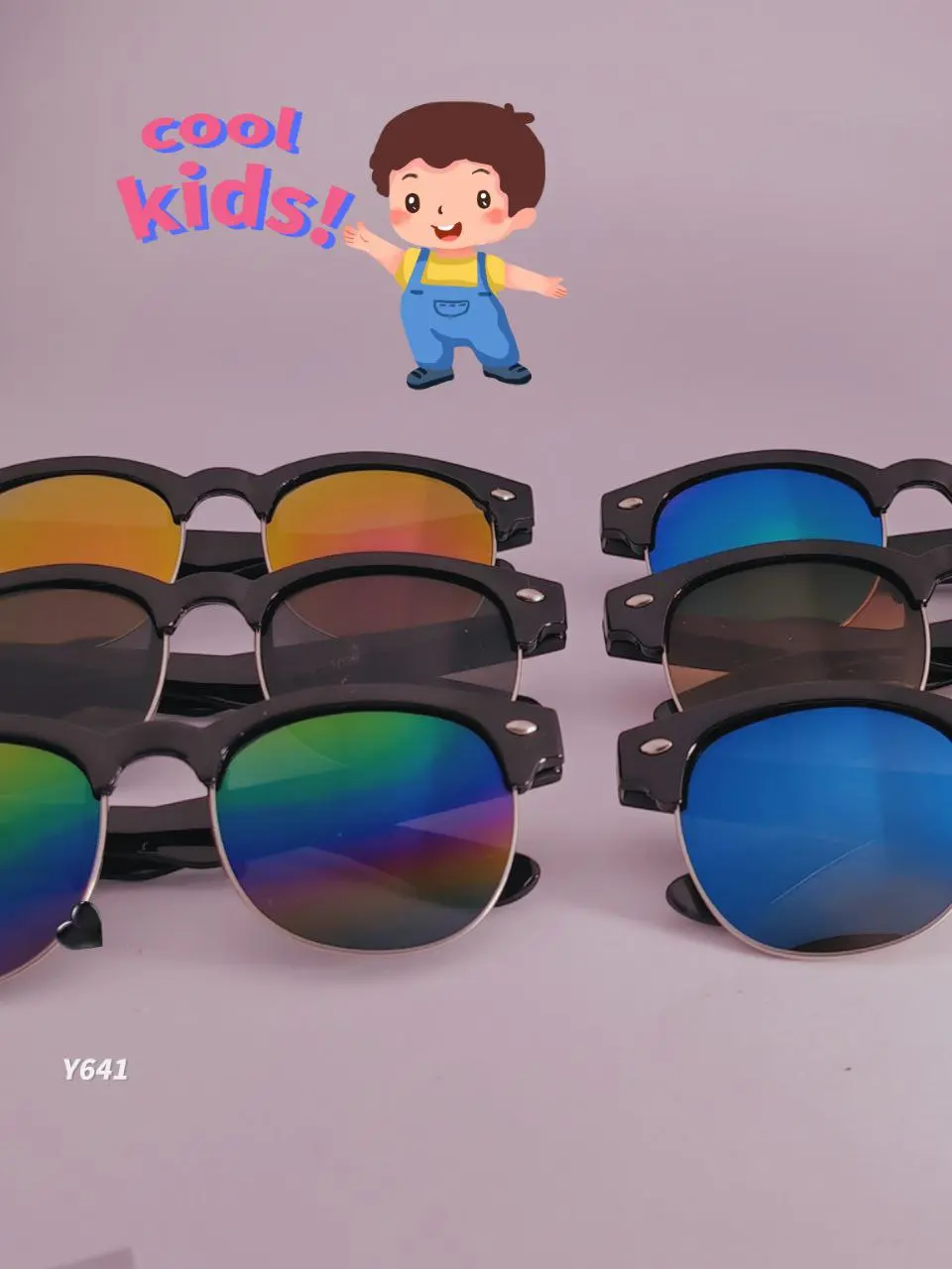 Stylish Kids Sunglasses Kids Sunglasses Spec Kanak-Kanak Fashion UV Protection Club Master Design