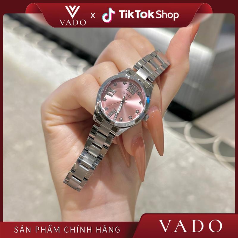 MEGA - DH9731J Đồng Hồ Nữ Đẹp Nhỏ Gọn Mặt Tròn Phong Cách Thanh Lịch - DH9731 JRANDE