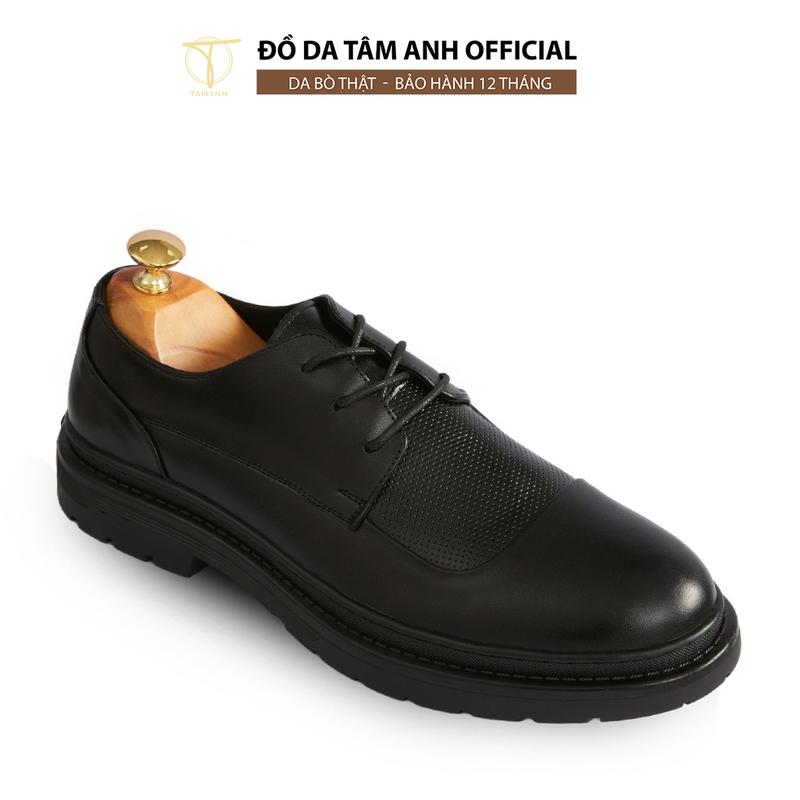 Giày Tây Nam TÂM ANH Da Bò Thật Nguyên Miếng, Tăng Chiều Cao 5cm Kiểu Dáng Trẻ Trung GNTA20231-D