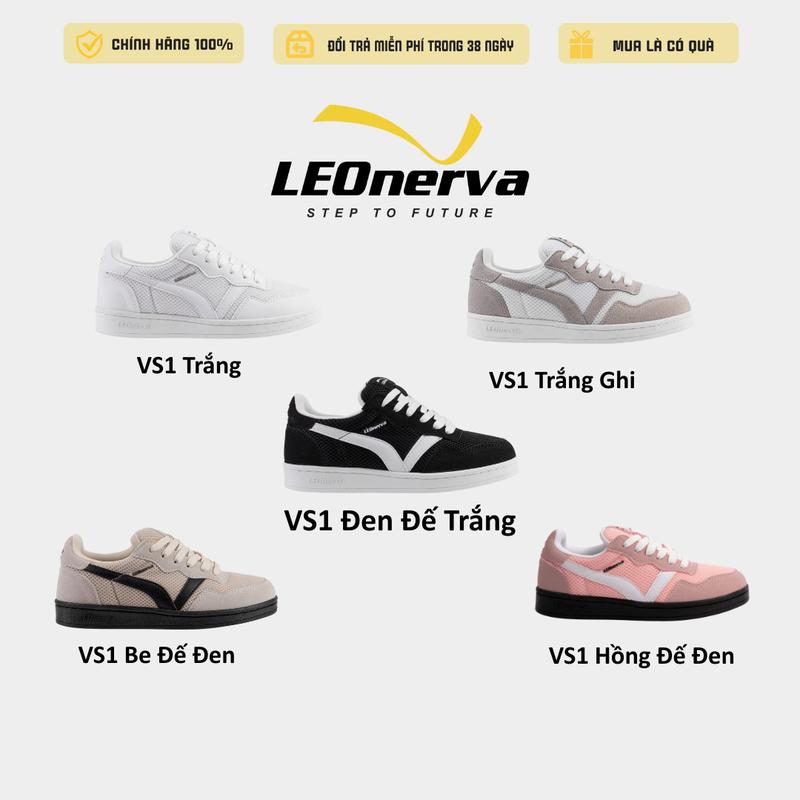 Giày Thể Thao Sneaker Unisex LEOnerva 808 Lưới VS1 - 5 Màu - Đi Đúng Size