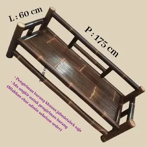 Kursi Bambu Bale Panjang 175 cm x 60 cm