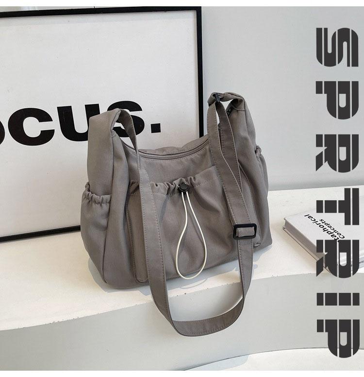 Túi Bánh Bao Vải Bố Nam Nữ Túi Thời Trang chống Thấm Nước Nylon lns Messenger Túi Đeo Vai Túi Đeo Chéo SPRTRIP.368