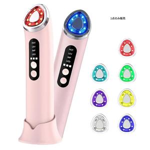 高周波フェイスリフトデバイス ― 4in1で肌を引き締め・リフトアップ、LEDライトによるシワケア、韓国式スキンケアのフェイスマッサージャー、ガラスのような美肌のためのリフティング＆引き締めの美容ツール（シャーク・ハイドラフェイシャル）、おすすめ美顔器