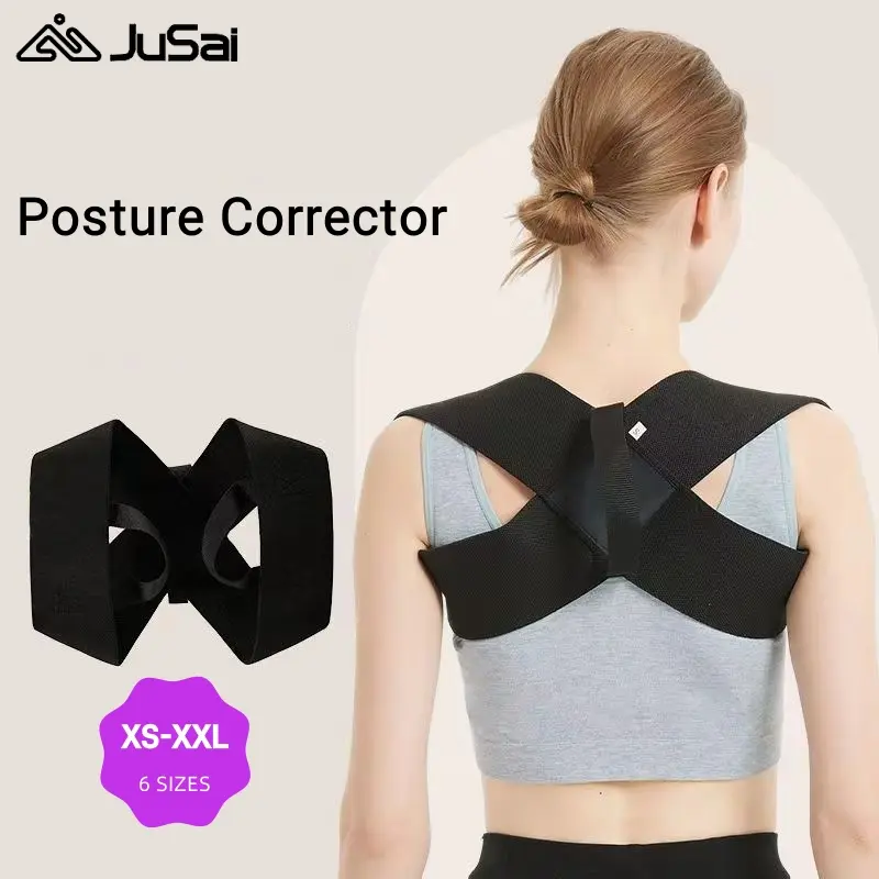 JUSAI, Sports Bands for stretching shoulder muscles Women's Men's Straight Back Adult Sinking Shoulder Belt Open Back Belt XS-XXL