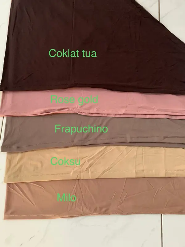 Jilbab Bergo Instan / Jilbab Instan / Jilbab Sport Hamidah / Bergo Sport Size S M L Kerudung Nyaman Muslim 8