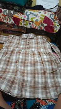Product Review of Lily tunik flanel wanita/Tunik kotak kota wanita terbaru / atasan flanel tunik kekinian from V** K**y 1