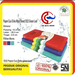 [COD] Papan Cuci Baju Green Leaf Erika 5522