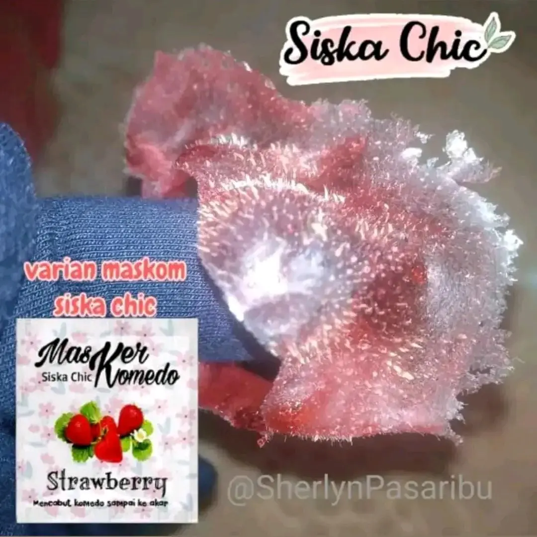 Masker komedo by Sisca chic mengangkat komedo dengan cepat