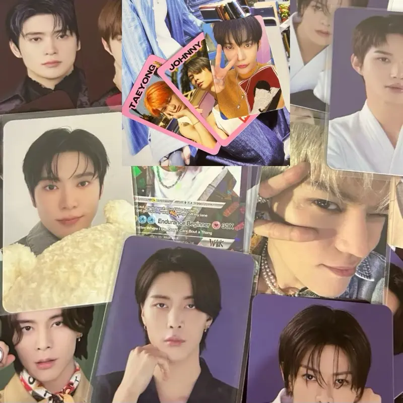 photocard nct 127 official (dapet freebies + pc hologram)