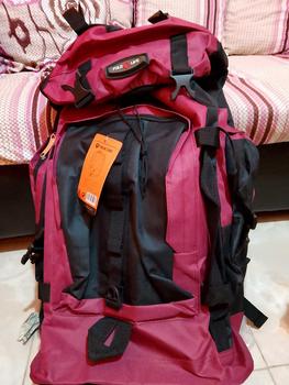 Product Review of Tas keril 60L tas gunung besar tas gunung murah tas gunung pria dan wanita Olahraga Ransel mendaki tas olahraga from M**e 0