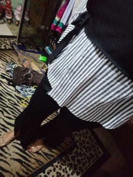 Product Review of FIXUP | (M-XXXXL) MONA CUTBRAY HIGHWAIST KULOT ANTI LECEK Wanita Celana Panjang Hitam from p**i 1