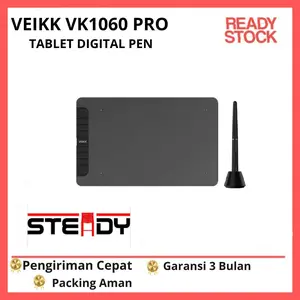 VEIKK VK1060 PRO Digital Graphic Drawing Pen Tablet 250 RPS 10x6 inch