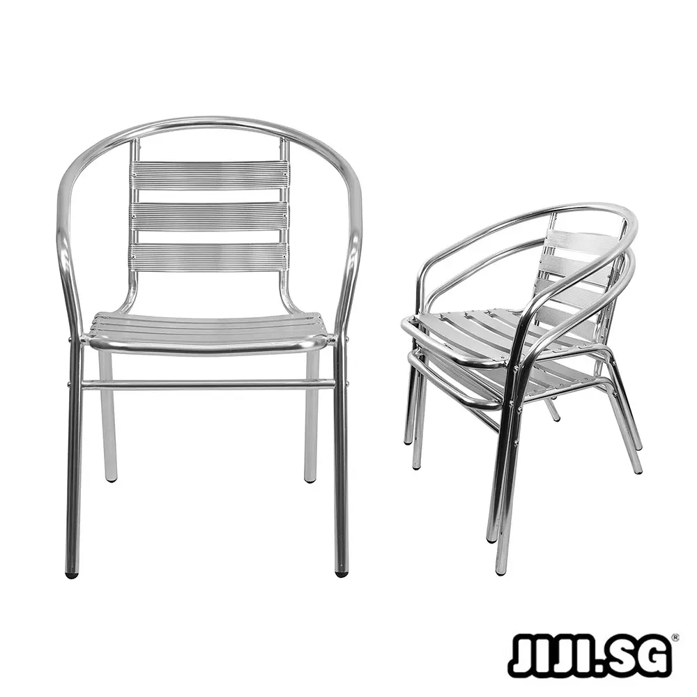 (JIJI.SG) BOSEN Chair - Aluminium Chair / Outdoor / Stools / Furniture