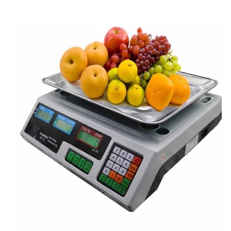 Product Introduction of QME Timbangan 40kg Buah Dan Sayur Digital Computing scale double Display Price - alat Multifungsi 2in1 Portable 1