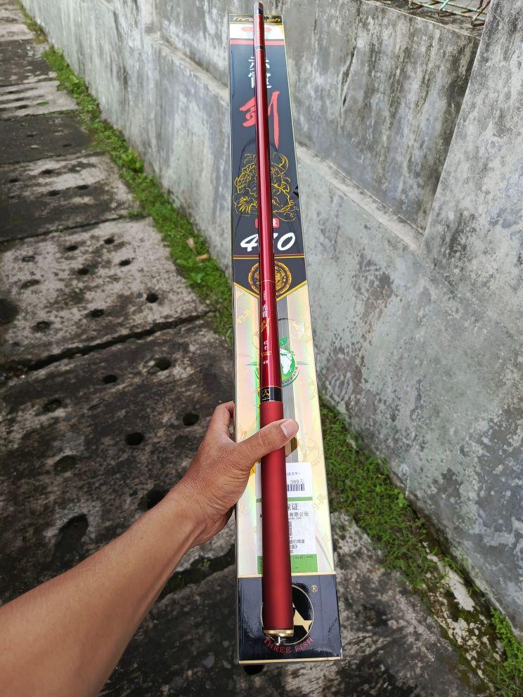 joran tegek threefish cixia Ruby panjang 480 620