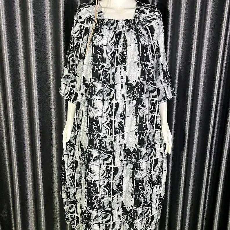 DASTER MOZA  Dress lengan 3/4 LD 115-120 Pb 130 cm 7