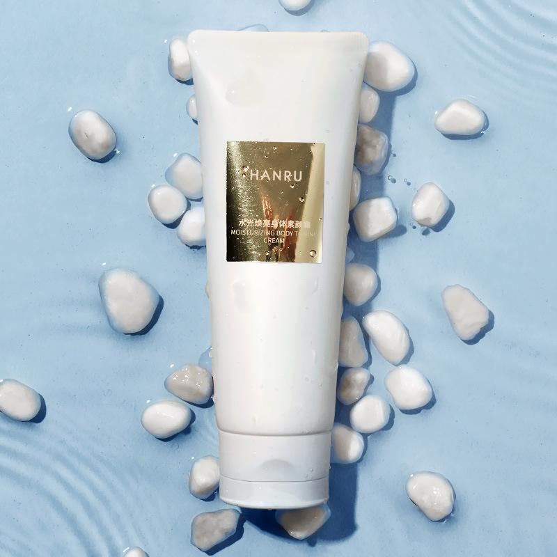 Product Introduction of Best selling Han Ru Water-Brightening Body Cream, moisturizing, refreshing and non-sticky nude cream skin care product 5