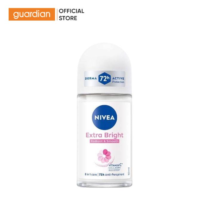  Lăn Khử Mùi Nữ Sáng Mịn Tối Ưu Nivea 50ml | Guardian Việt Nam 