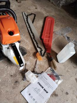 Product Review of REAIM Daya Tinggi 4500W, 52CC, Gergaji Rantai Bensin, Gergaji Rantai Penebangan Pohon, 20inch Chainsaw, Motor Oli Pengukur, Pompa Tabung, Gergaji Rantai Bensin 52CC, Chainsaw 20 Inci, Gergaji Penebangan Pohon, Pompa Oli Mesin, Chainsaw Daya Tinggi from a**s p**i 1