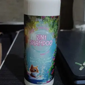 SC Starcat 2in1 Shampoo 100ml Bubble Gum Shampo Kucing Anti Kutu Jamur Bulu Lebat Anti Rontok antiseptik anjing & kucing shampo & kondisioner