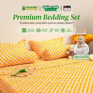 RAJA x RACUNNUUNA Sprei Set Sarung Bantal Guling & Selimut Bedcover Set Seprei Sarguntal Modern Style