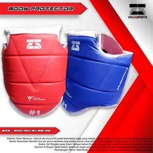 Body Protector Pelindung Badan Taekwondo Reversible