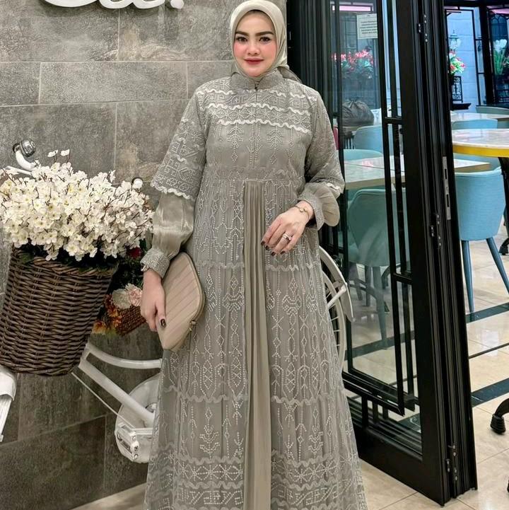 gamis lebaran ziva dress terbaru original 8