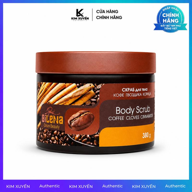 Tẩy tế bào chết quế cà phê Bilena Body Scrub 380G