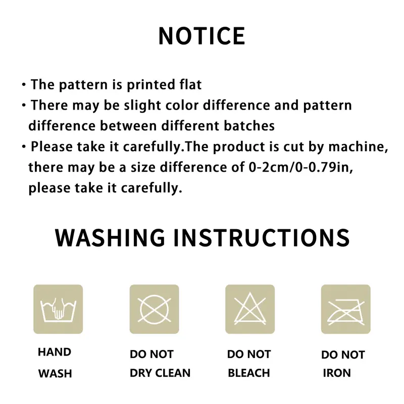 Floral Pattern Bathroom Curtain Set, 1 Set Waterproof Shower Curtain with Hooks/Oxford Floor Mat/U-shaped Mat/Toilet Lid Cover, Bathroom Decor Supplies 8