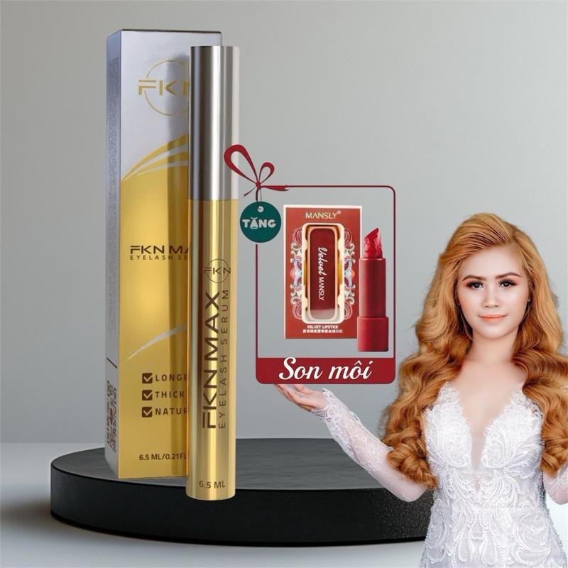 [ Shop Bình Dương] Dưỡng Mi FKN MAX Cao Cấp VIP Dưỡng Chất X5. Giúp Mi Dài Chắc Khỏe. Dung Tích 6,5ml Hỗ trợ cải thiện mi thưa ngắn, nam nữ đều sử dụng được Collagen, Women Cosmetic Trang Điểm Mỹ Phẩm