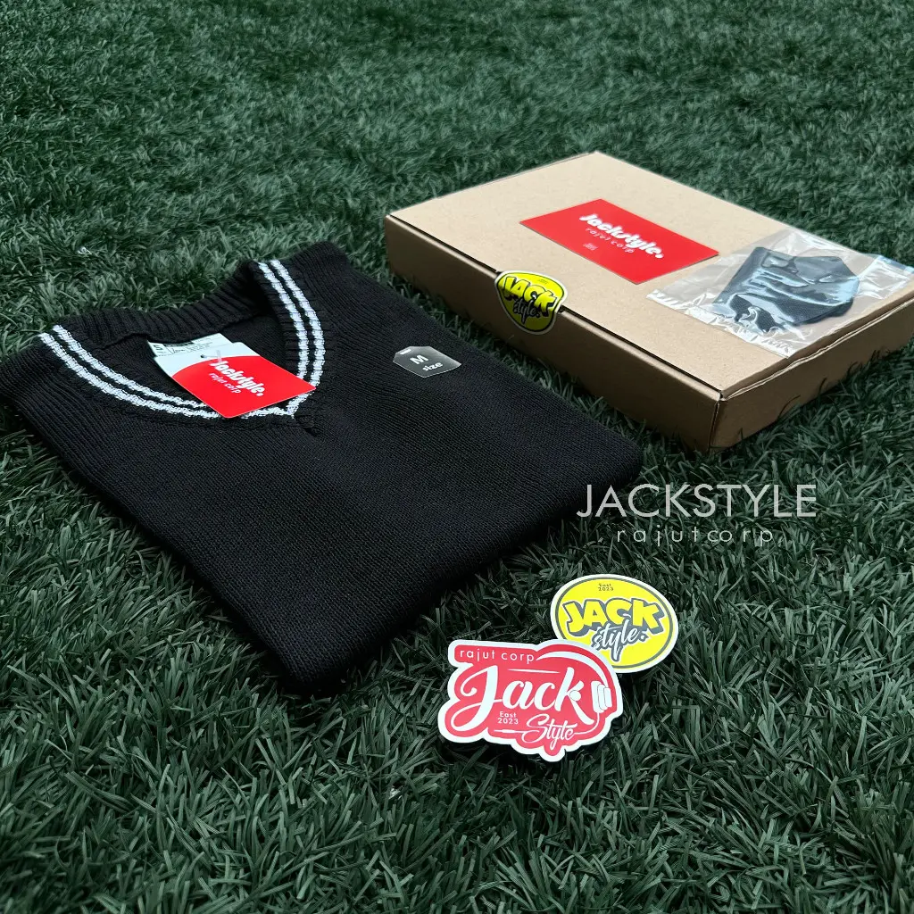 Vest Knit Strip Atasan Pria/Wanita Rajut/Vest KnitWear Best Seller!!!