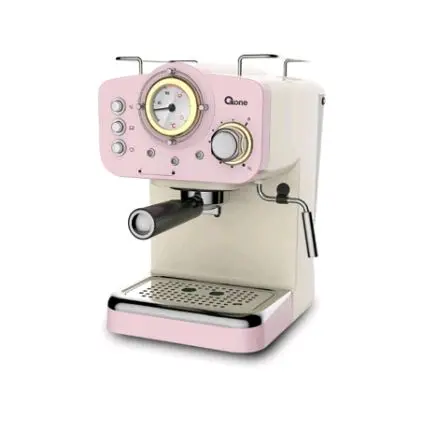 Oxone OX213P Eco Espresso Machine Mesin Pembuat Espresso 1000watt OX-213P + Steam - Pink - Garansi Resmi