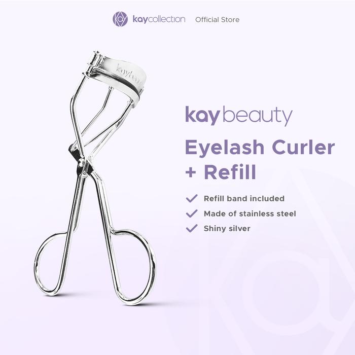Gambar Kay Beauty Eyelash Curler + Refill dari Kay Collection Shop_NEW Kota Administrasi Jakarta Barat Tokopedia