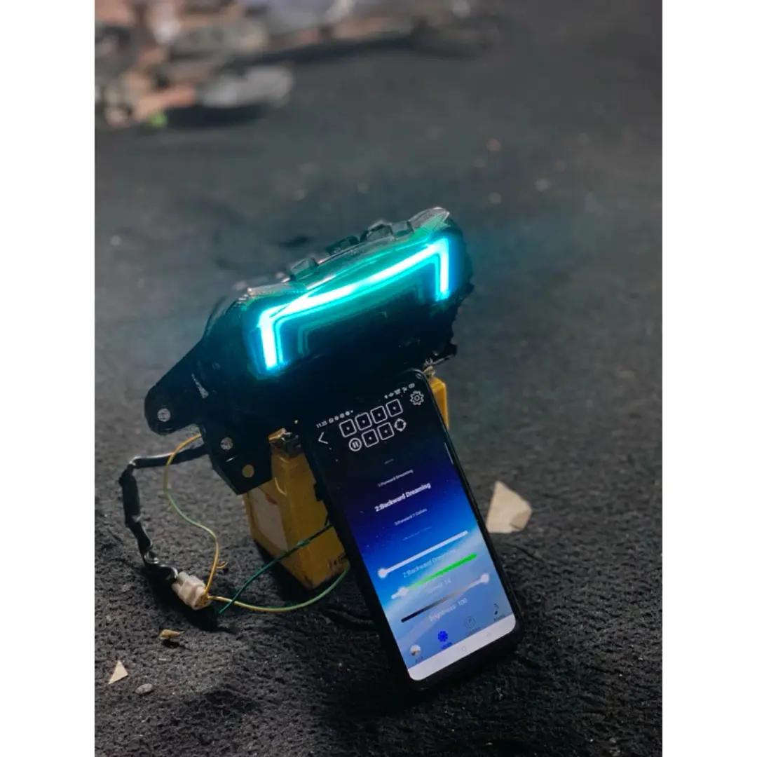 Stoplamp Lazy AEROX NEW 155 Conected Fulshet Colok